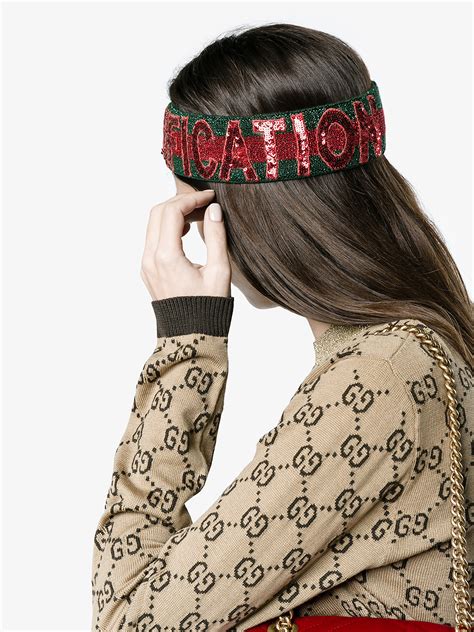 gucci haarband wish|designer headbands gucci.